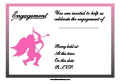 Celebrate your engagement with free invitations